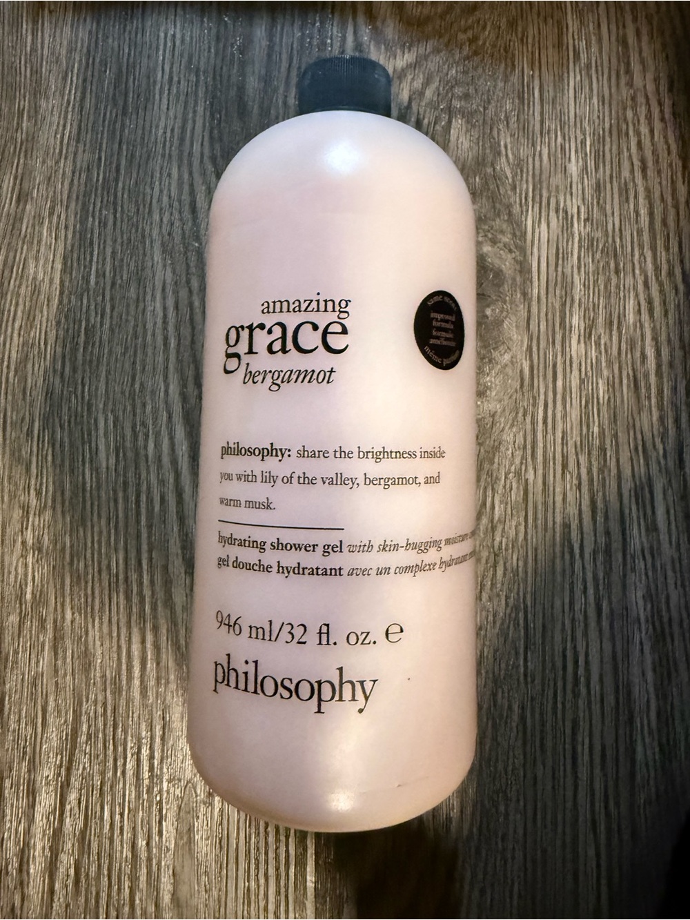 Philosophy Amazing Grace Bergamot Gel 32 oz